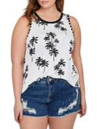 Addition Elle Love And Legend Plus Printed Sleeveless Top