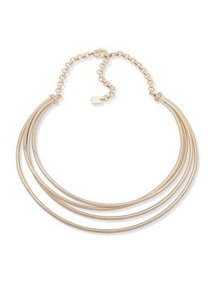 Lauren Ralph Lauren Goldtone Multi-row Collar Necklace