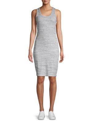 Michael Michael Kors Heathered Bodycon Tank Dress