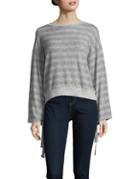 Project Social T Stripe Heathered Top