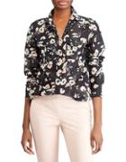 Lauren Ralph Lauren Floral Graphic Button-down Shirt
