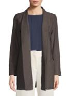 Eileen Fisher Petite Classic Shawl Collar Jacket