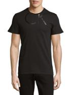 Calvin Klein Logo-neck Cotton Tee