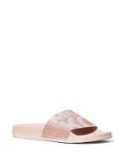 Michael Michael Kors Gilmore Embellished Signature Slides