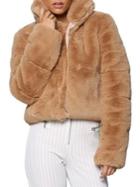 Tiger Mist Bridget Faux Fur Puffer Jacket