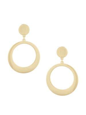 Laundry By Shelli Segal Doorknocker Drop Earrings