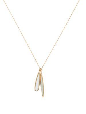 Sole Society Double Charm Pendant Necklace