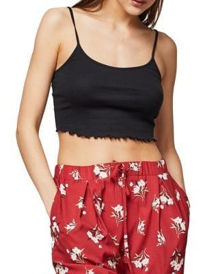 Miss Selfridge Lettuce Crop Top