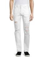 True Religion Rocco Slim-fit Distressed Cotton Jeans