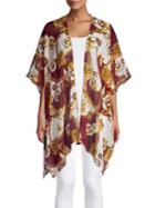 Collection 18 Printed Open-front Kimono