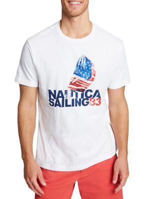 Nautica Sailing Printed T-shirt