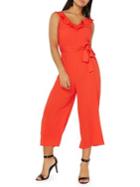Dorothy Perkins Plays Ruffled Jumpsuit