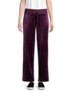 Calvin Klein Wide-leg Velour Pants