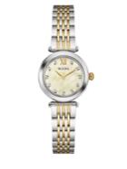 Bulova Diamond And Two-tone Stainless Steel Watch- 98p154
