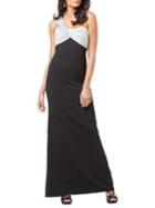 Adrianna Papell One Shoulder Bow-back Gown