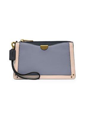 Coach Dreamer Colorblock Wristlet