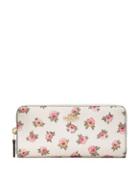 Coach Floral Coated Canvas Zip-around Wallet