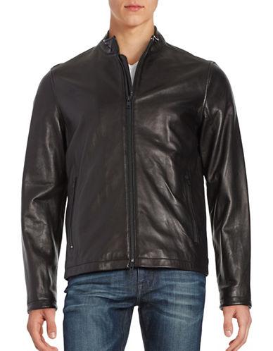 Vince Camuto Leather Motorcycle Jacket