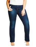 City Chic Plus Harley 4-way Stretch Jeans