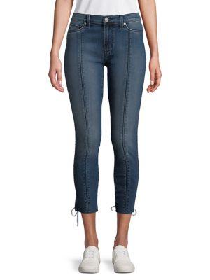 Hudson Jeans Cropped Skinny Jeans