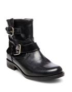 Steve Madden Cain Leather Ankle Boots