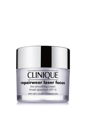 Clinique Repairwear Laser Focus Spf 15 Line Smoothing Cream - Very Dry To Dry Combination/1.7 Oz.