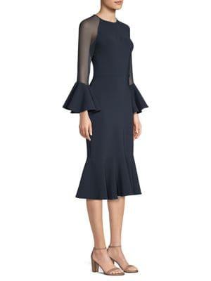 Sachin & Babi Bodycon Bell-sleeve Dress