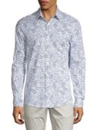 Michael Kors Paisley-print Button-down Shirt