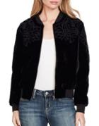 Jessica Simpson Velvet Kendra Jacket