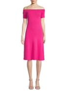 Michael Michael Kors Off-the-shoulder Textured Dress