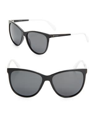 Polaroid 57mm Polarized Cat Eye Sunglasses