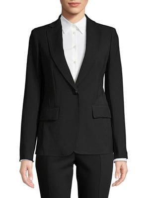 Max Mara Studio Minnie One-button Wool Jacket