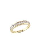 Sonatina Diamond Bridal 14k Yellow Gold And Channel Set Diamond Anniversary Band Ring