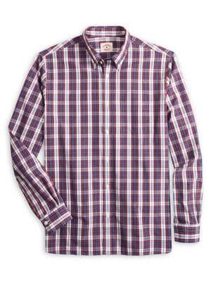 Brooks Brothers Red Fleece Plaid Oxford Sports Shirt