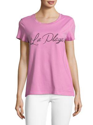 Vero Moda Lola Short-sleeve Opera Cotton Tee