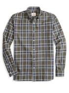 Brooks Brothers Red Fleece Slim-fit Plaid Button-down Shirt