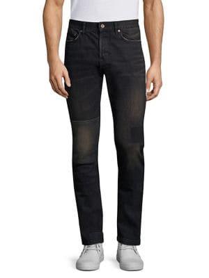 John Varvatos Star U.s.a. Wight Slim-fit Patch Jeans