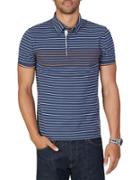 Nautica Slim-fit Striped Polo Shirt
