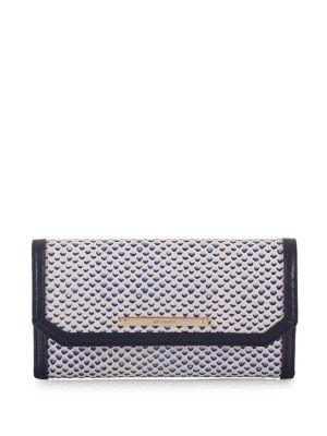 Brahmin Lorena Soft Checkbook Leather Wallet
