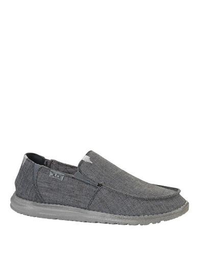 Hey Dude Canvas Round-toe Loafers