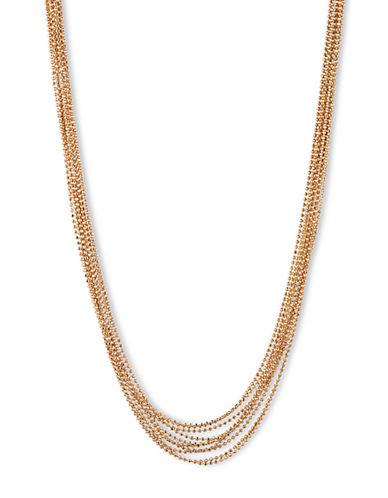 Anne Klein Goldtone Multi Layer Necklace