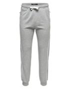 Only And Sons Striped Cotton Sweatpants