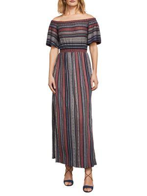 Bcbgmaxazria Charla Off-the-shoulder Jacquard Dress
