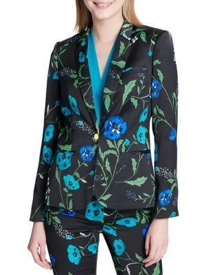 Calvin Klein Floral-print Jacket