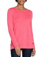 Nic+zoe Petite Looking Forward Button Seam Top