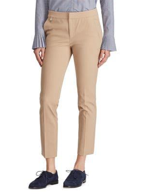 Lauren Ralph Lauren Mid-rise Twill Skinny Pants
