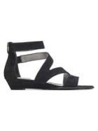 Rockport Total Motion Zandra Band Suede Ankle-strap Sandals