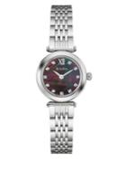 Bulova Ladies Diamond And Stainless Steel Watch- 96p169