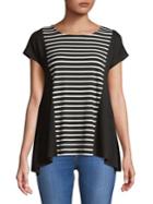 Jones New York Seamed Sharkbite Top