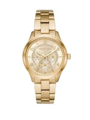 Michael Kors Runway Chronograph Stainless Steel Bracelet Watch